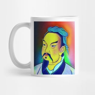 Sun Tzu Colourful Portrait | Sun Tzu Artwork 6 Mug